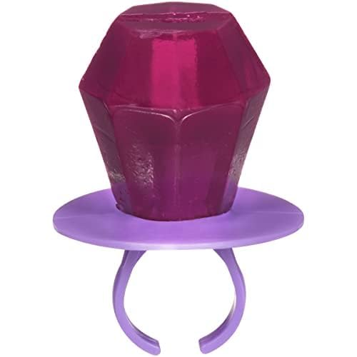 Ring Pop Purple Halloween Candy Lollipops, 30Ct Bulk Individually Wrapped in Very Berry Punch Flavor, Full Size, Fun Candy For Birthday, Party Favors, Trick or Treat, Halloween Bowls, Gifts For Kids