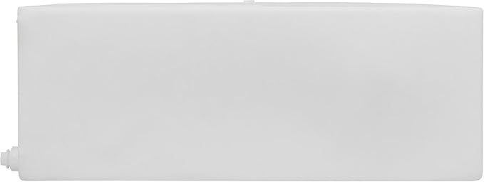 12 Gallon RV Fresh Water Tank, Potable Water Storage Tank for Drinking, Cooking, Cleaning, and Showering, Use in Campers, Trailers, Motorhomes, and RVs, Cube Shape, 24" x 15" x 9" (WT-5544)