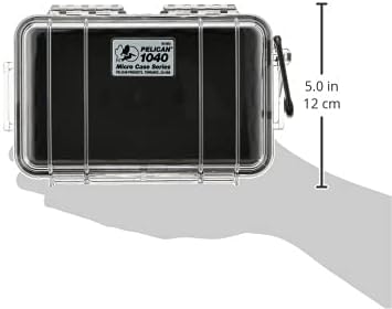 Pelican 1040 Micro Case (Black/Clear)