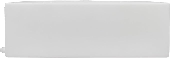 19 Gallon RV Fresh Water Tank, Potable Water Storage Tank for Drinking, Cooking, Cleaning, Showering, for Campers, Trailers, Motorhomes, RVs, Cube Shape, 30" x 16" x 10" (WT-5450)