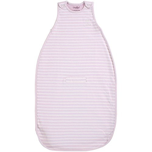 Woolino Ultimate Baby Sleep Sack - 4 Season Baby Wearable Blanket - Two-Way Zipper Adjustable Sleeping Bag - Merino Wool and Organic Cotton - Universal Size (2-24 Months) - Lilac