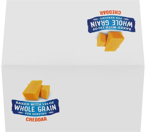 Goldfish Cheddar Cheese Crackers, Baked with Whole Grain, 27.3 oz Carton (Pack of 6)