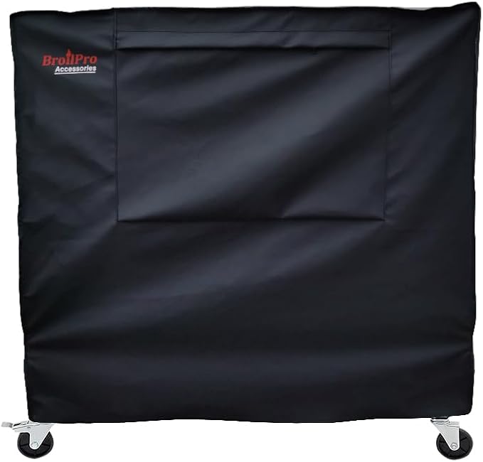 Waterproof 80-100 Qt Rolling Cooler Cart Cover Fits Most Patio Ice Chest Party Cooler Upto 43L x 22W x 32H inch-Black