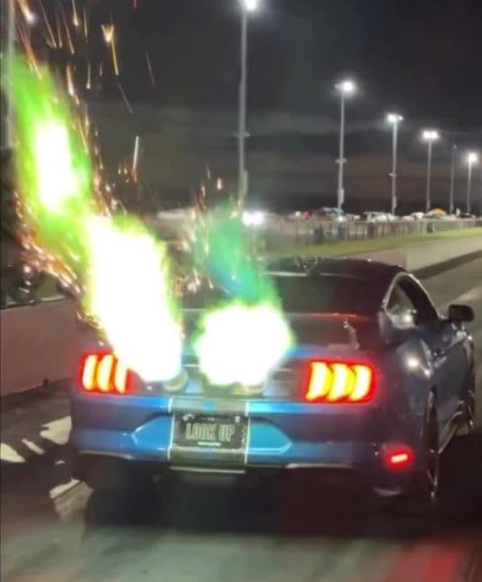 Colorful Exhaust Flame Paste (Osiris Special Edition (Green w/Sparks!))