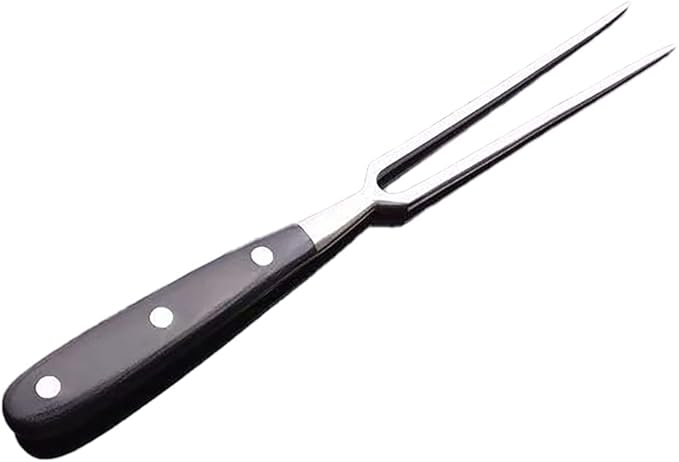 Better-Love Chef pro Stainless Steel Carving Fork Barbecue Fork BBQ Tools Meat Forks 12 Inch,Suitable for kitchen, BBQ(12 inch) (black)
