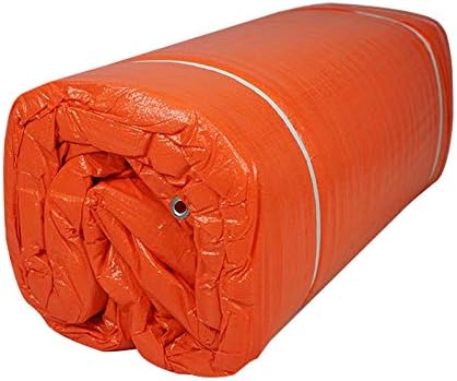 ONENESS Concrete Blanket, Construction Concrete Curing Blanket 3.6mm/0.15inch Thickness, Tarpaulin, Multipurpose Use Waterproof Tarps,12' x 24'