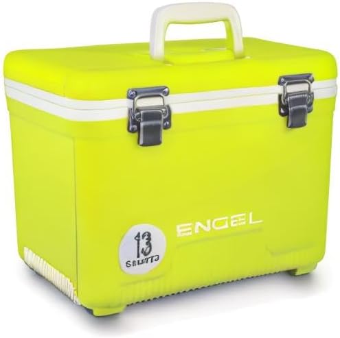 ENGEL 13qt Leak-Proof, Air Tight, Drybox Cooler and Small Hard Shell Lunchbox for Men and Women