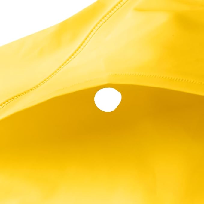 Ironwear 9221FR Flame Retardant Rain Jacket Riding Coat with Detachable Hood and Vented Back Yellow