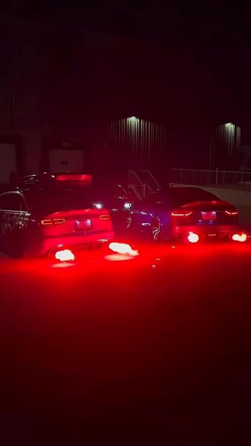 Colorful Exhaust Flame Paste (Ares (Red))