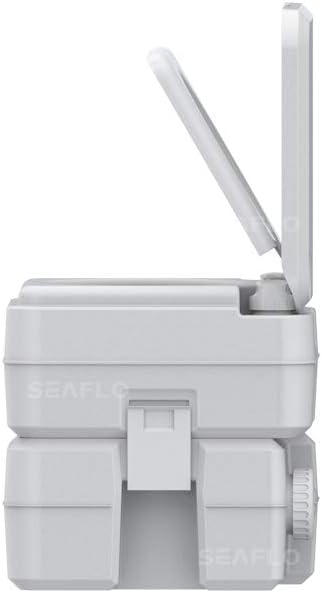 SEAFLO Portable Toilet for Marine, RV, Camping and Boat (5.3 Gallon)