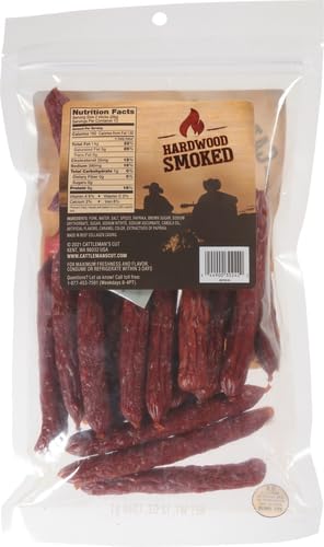 Cattleman's Cut Spicy Double Smoked Sausages, 12 Ounce (Pack of 2)