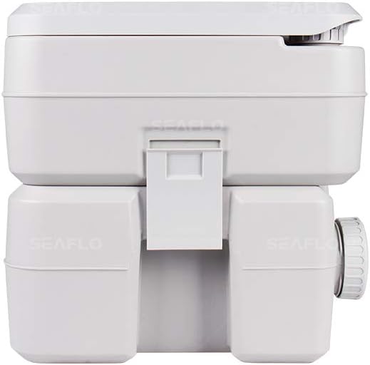 SEAFLO Portable Toilet for Marine, RV, Camping and Boat (5.3 Gallon)
