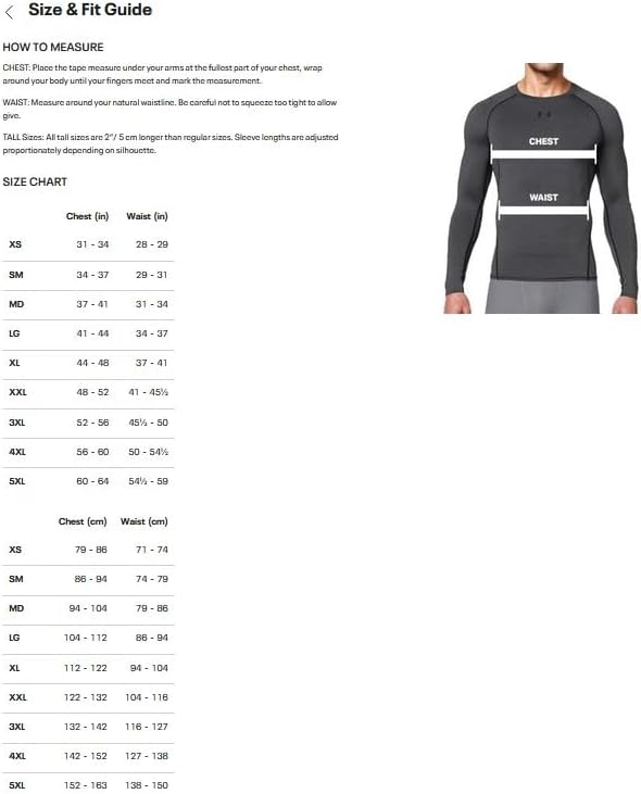 Under Armour Men's HeatGear Compression Long-Sleeve T-Shirt