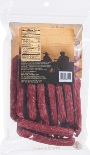 Cattleman's Cut Old Fashioned Smoked Sausages, 12 Ounce (Pack of 4)