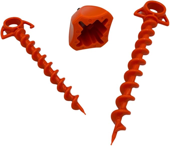 The ScrewDriver 2.0, Use With Orange Screw Ground Anchors For Easy & Quick Installation