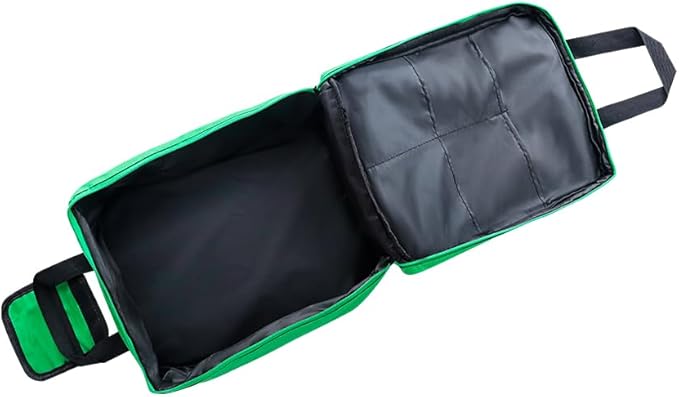 Red Emergency Bag First Aid Backpack Empty Medical First Aid Treatment First Responder Trauma Bags for Camping Cycling Outings Daycare (Green)