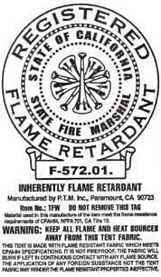 Tarps Now 24x30 Feet Fire Retardant Poly Tarp |12 MIL Heavy Duty Waterproof Cover |Rip and Tear Proof Plastic Tarp with Rustproof Aluminum Grommets & Reinforced Edges |Ideal for Camping - White