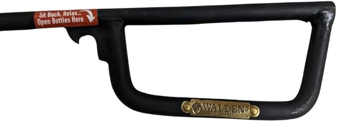 Walden Backyards Fire Pit Poker 30" - Legacy High Temperature Heavy Duty Steel Firepit Tool with Built-in Bottle Opener for Outdoor Pits and Campfire - 30"