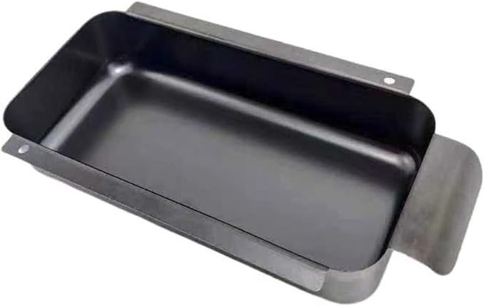 Replacement Charbroil 9328812P06 Metal Disposable Grill Grease Cup Holder Drips pan (Black Holder & 10-Liners)