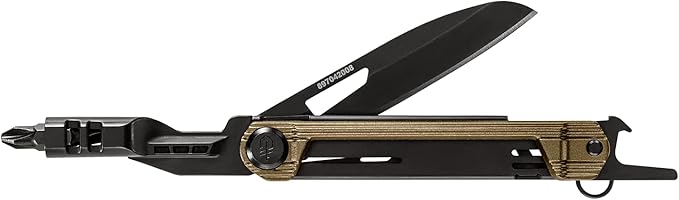 Gerber Gear Armbar Slim Drive Pocket Knife EDC Multitool with Screwdriver, Bottle Opener, Burnt Bronze