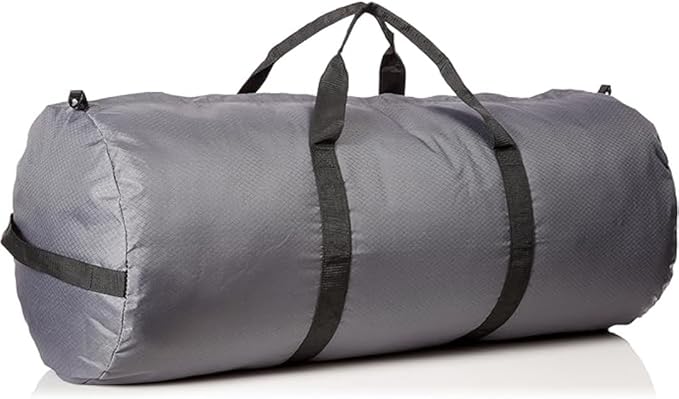 North Star Sports Foldable Duffle Bag for Travel, Gym & Outdoor Camping | Tough and Packable Sport Equipment Bag & Gear Organizer | Heavy Duty Large Duffel Bags for Traveling