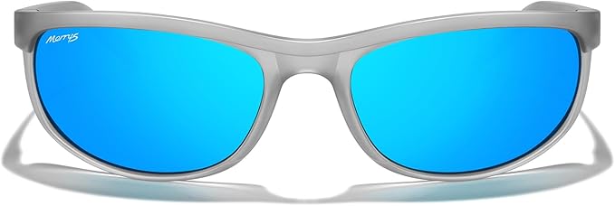 MERRY'S Wrap Around Sport Polarized Sunglasses for Men Women Driving Fishing Cycling Running UV400 Protection S3027