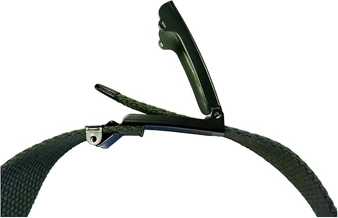 Permethrin Treated Mosquitoes, Flies, Ticks & More Insect Repellent Size Adjustable Fabric Belt (Green) One Size Fits All!