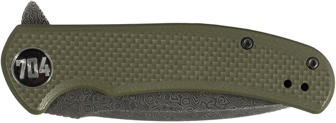 704 Gear Urban Ranger Lite | Green with Damascus Steel