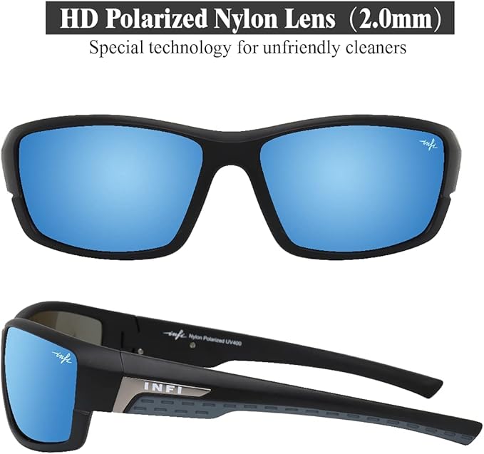 INFI Fishing Polarized Sunglasses for Men and Women Sports Sun Glasses UV Protection