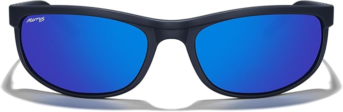 MERRY'S Wrap Around Sport Polarized Sunglasses for Men Women Driving Fishing Cycling Running UV400 Protection S3027
