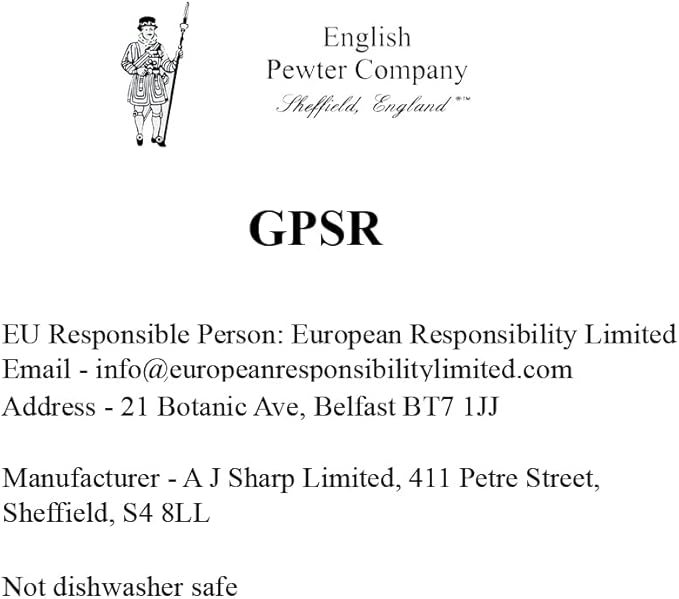 English Pewter Company 11oz Old Fashioned Whiskey Rocks Glass With Monogram Initial - Unique Gifts For Men - Personalized Gifts With Your Choice of Initial (C) MON103