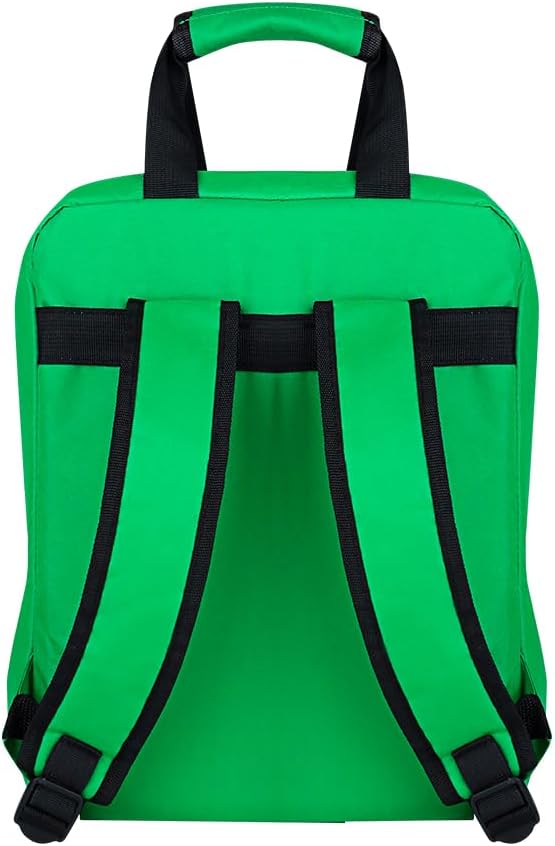 Red Emergency Bag First Aid Backpack Empty Medical First Aid Treatment First Responder Trauma Bags for Camping Cycling Outings Daycare (Green)