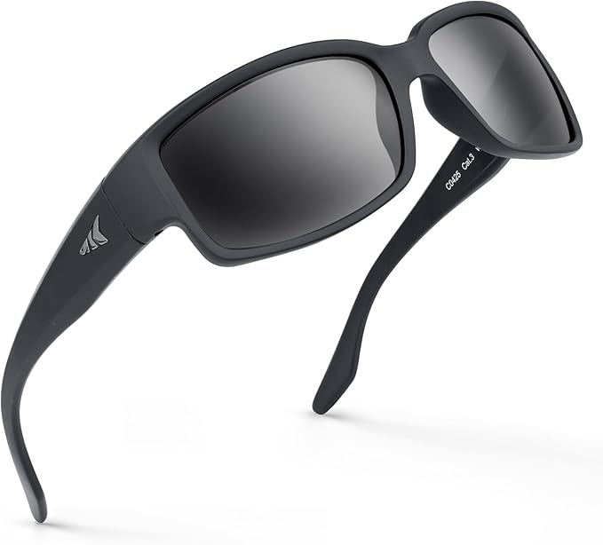 KastKing Skidaway Polarized Sport Sunglasses for Men and Women,Ideal for Driving Fishing Cycling and Running,UV Protection