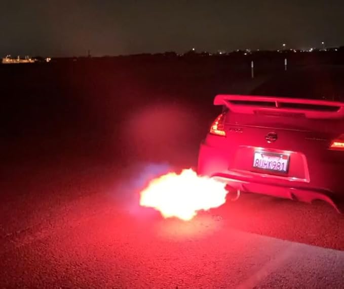 Colorful Exhaust Flame Paste (Ares (Red))