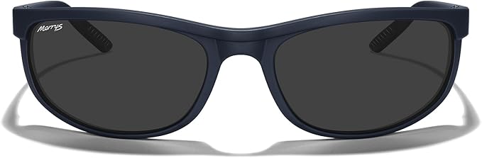 MERRY'S Wrap Around Sport Polarized Sunglasses for Men Women Driving Fishing Cycling Running UV400 Protection S3027