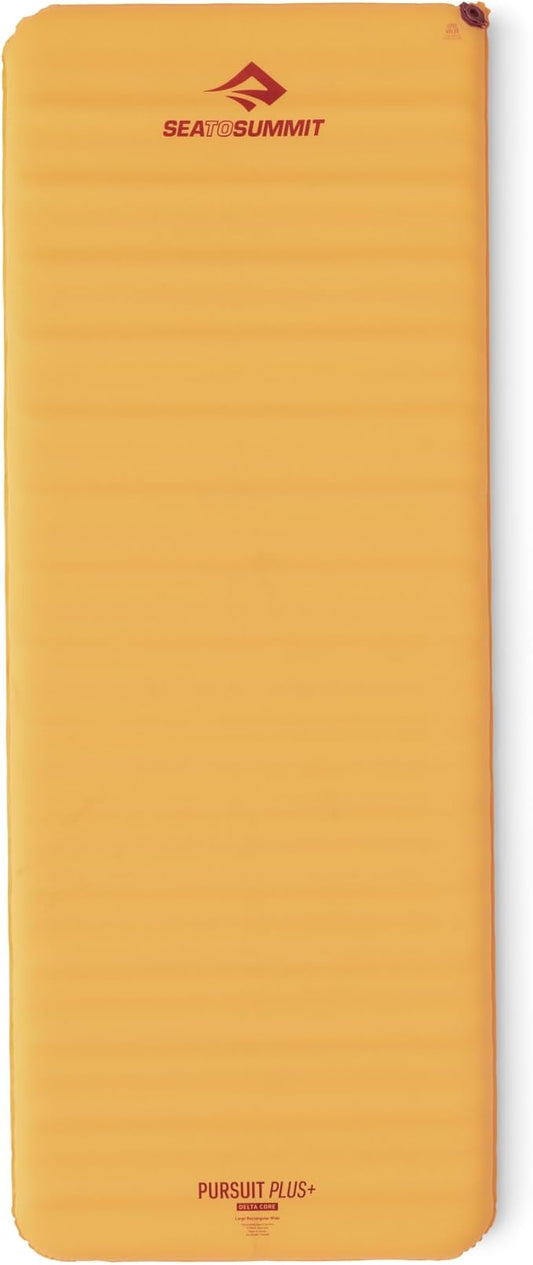 Sea to Summit Pursuit Plus SI Sleeping Mat, Rectangular - Large/Wide (78 x 30 x 3 inches)
