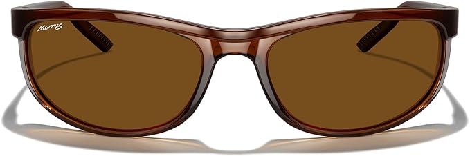 MERRY'S Wrap Around Sport Polarized Sunglasses for Men Women Driving Fishing Cycling Running UV400 Protection S3027