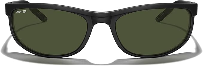 MERRY'S Wrap Around Sport Polarized Sunglasses for Men Women Driving Fishing Cycling Running UV400 Protection S3027