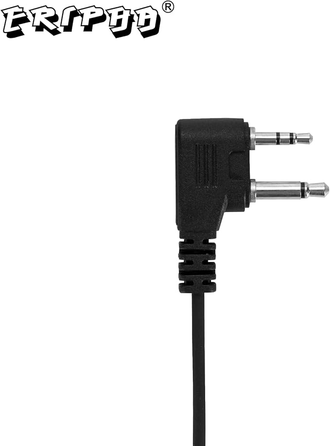 Earpiece VOX for Midland GXT1000VP4 Walkie Talkie 2 Way Radio Ear-Clip Headset with PTT Mic LXT500VP3 GXT1050VP4 GXT1000XB (5 Packs)