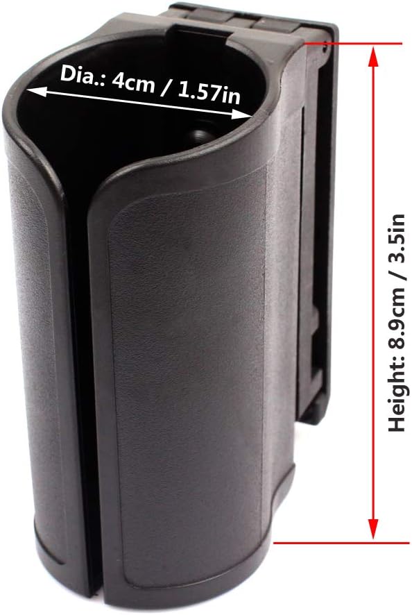 ROCOTACTICAL Police Duty OC Pepper Spray Holster Open Top Mace Canister Pouch MK-4