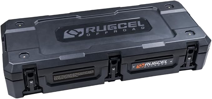 RUGCEL 58L Waterproof Dry Box - Heavy-Duty Overland & Off-Road Storage Case for Car Camping Equipment, Roof Gear & Vehicle Luggage