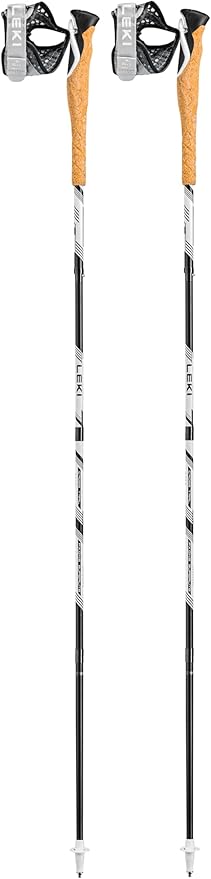 LEKI Cross Trail FX.One Superlite Carbon Collapsible Lightweight Trekking Poles for Hiking & Trail Running