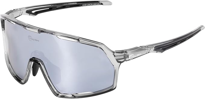 Polarized Sport Safety Sunglasses UV400 Protection & Lightweight Glasses for Men Women, Adjust for Cycling Running