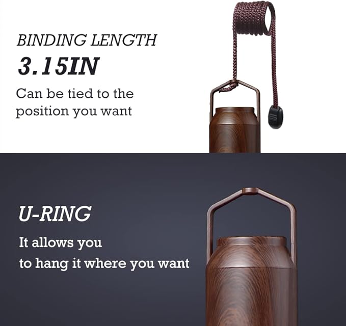 Small 2 Pack Rechargeable Warm Tent Hanging Light Bulb,Portable Outdoor Vintage LED Camping Light,Pendant Hurricane Emergency Lighting Lantern for Hiking Backpacking Fishing Outage Power