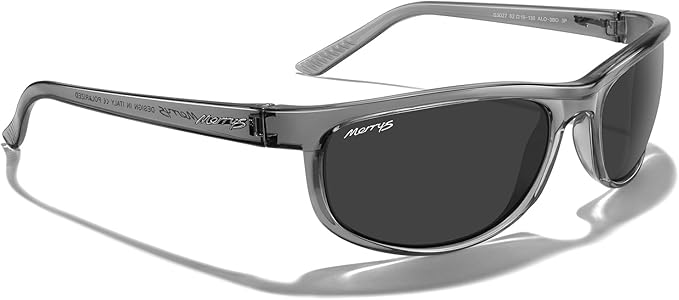MERRY'S Wrap Around Sport Polarized Sunglasses for Men Women Driving Fishing Cycling Running UV400 Protection S3027