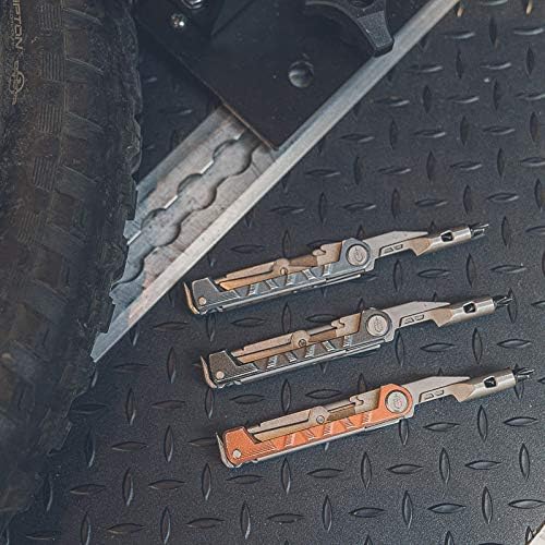 Gerber Gear Armbar Drive EDC Multitool 8-in-1 Pocket Knife with Pocket Screwdriver, 2.5" Blade, Orange