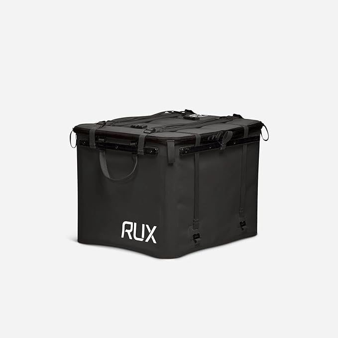 70L Collapsible Gear Box (Black) - Modular Adventure Storage Solution for Camping Storage, Overlanding, Off-Road and Van Life - Weatherproof, Durable and Multifunctional