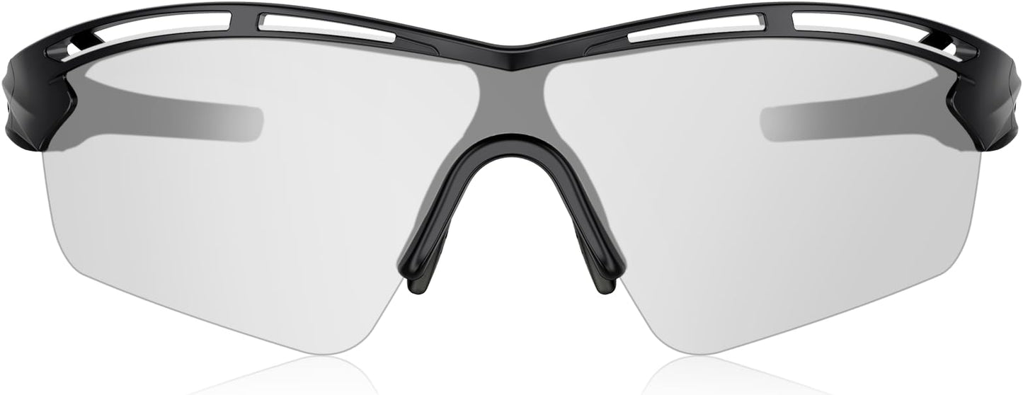 Rosemal Sports Sunglasses Polarized Cycling Sunglasses Running Driving Fishing Hiking for Men Women UV400 TAC TR90