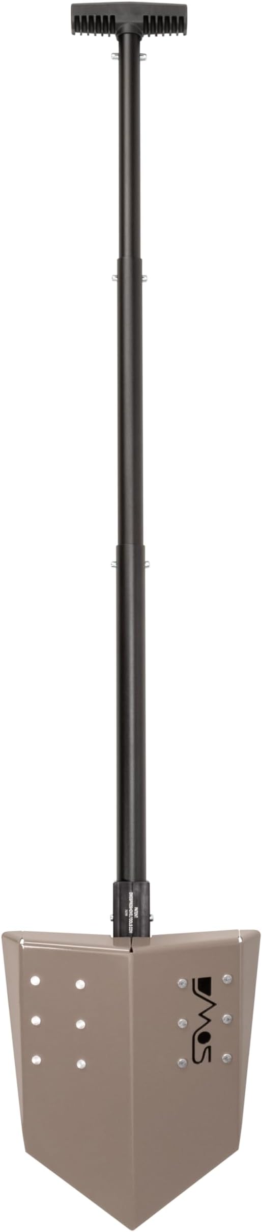DMOS Delta Shovel - Collapsible Heavy-Duty Steel Folding Shovel for Camping, Overlanding, Survival, Military, Hunting, & Off-Road Use - Flat Dark Earth - Regular