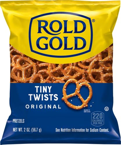 Rold Gold Pretzels, Tiny Twists, 2 Ounce (Pack of 64)